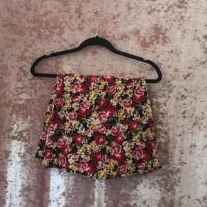 Floral Skater Skirt